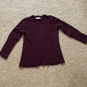 Burgundy Medium loft sweater